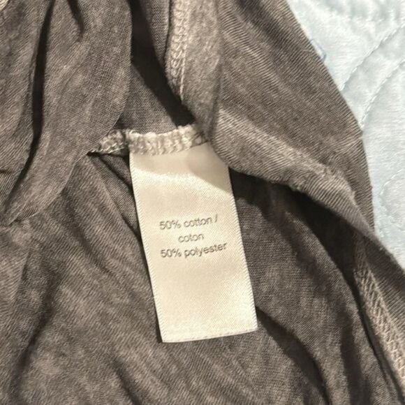 Maurices 3X Gray Pumpkin Patch Graphic Tee Autumn Harvest Cotton/Polyester Blend - Picture 4 of 6